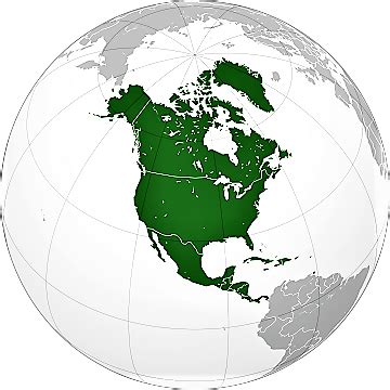 【Mapa de América del Norte】🥇 | Mapas Norteamérica | Político | Físico