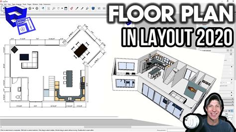 Creating A Floor Plan In Layout 2020 From A Sketchup Model The