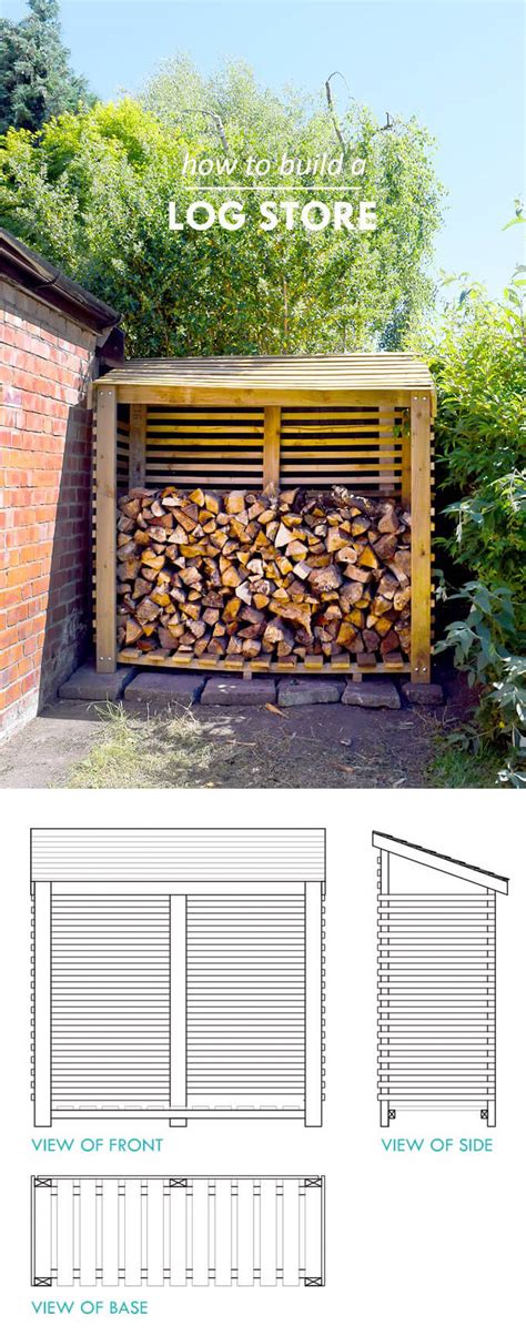 15 Best Diy Outdoor Firewood Rack Ideas And Desigs For 2017