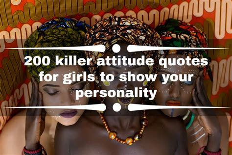 200 Killer Attitude Quotes For Girls To Show Your Personality Tuko Co Ke