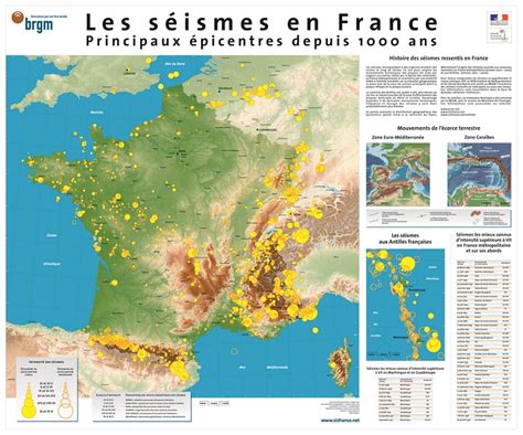 Une Carte Des Séismes En France Depuis Un Siècle Quelles 46 Off