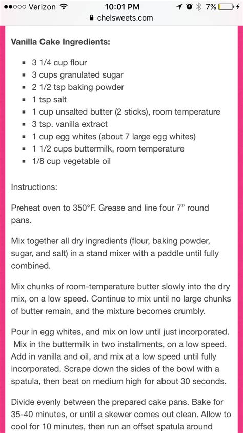 Chelsweets Vanilla Cake Recipe Pt 1 Vanilla Cake Recipe Cake