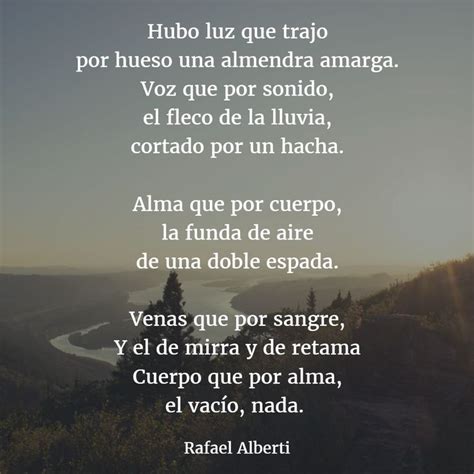 Los Mejores Poemas De Rafael Alberti 【versos】 Poemas Cortos Poemas