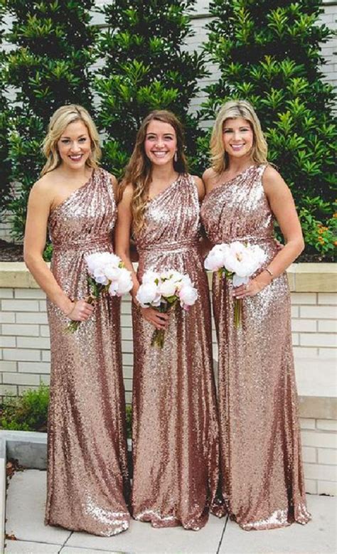 Gorgeous Gold Bridesmaid Dress Styles That Works For Most Women