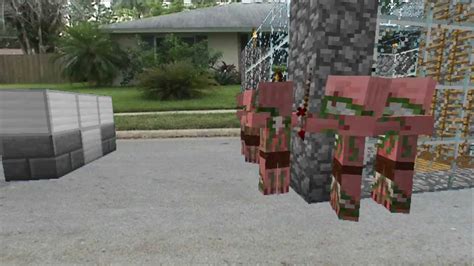 Where it comes to steve. Minecraft REAL LIFE - ZOMBIE PIGMEN ATTACK - YouTube