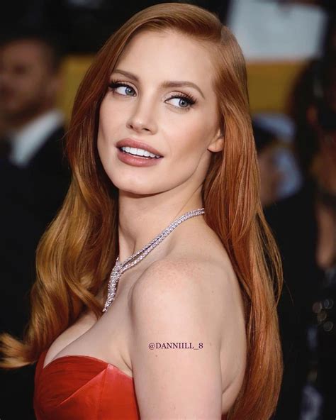 Jessica Chastain Might Just Be My Favorite Redhead Rstrokeittocelebs