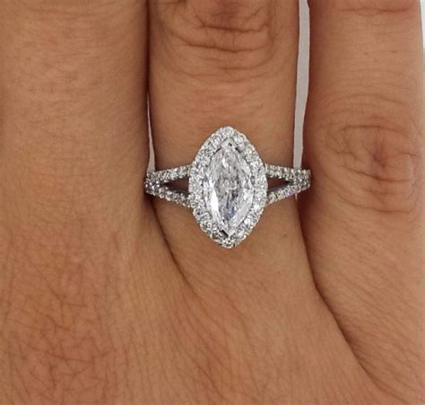 2 Carat Marquise Cut Diamond Engagement Ring Ara Diamonds