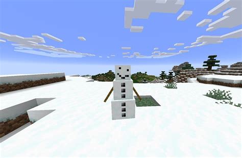 Snow Golems In Minecraft