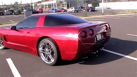 Corvette C5 Anniversary Red Custom Wheels Youtube