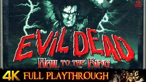 Evil Dead Hail To The King 4k Full Game Longplay Walkthrough No