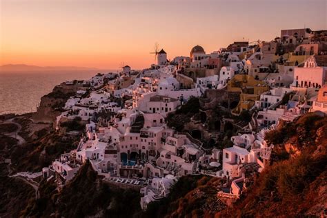 Chasing Sunsets In Santorini Adventurous Kate