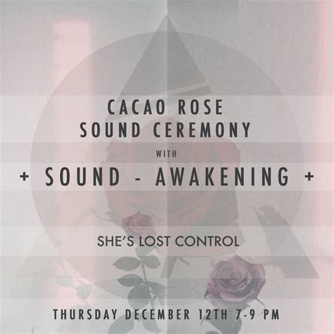 Cacao Rose Sound Ceremony With Crystal Heart Alchemy — Gong Bath