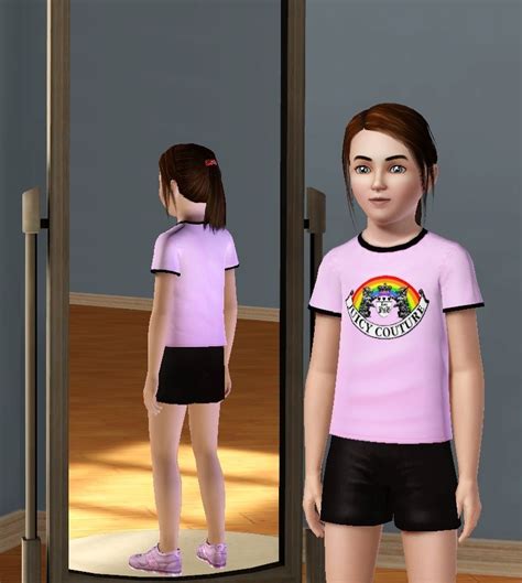 Mod The Sims Juicy Couture Tee Shirt