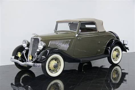 1933 Ford Model 40 Deluxe Rumble Seat Roadster For Sale St Louis Car