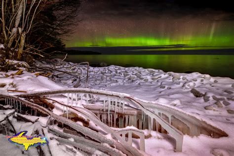 Michigan Photography Northern Lights Lake Superior 9213 Sewards