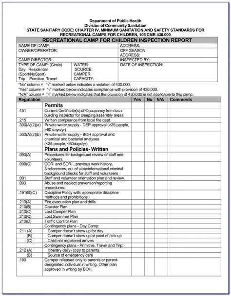 Inspection Electrical Checklist In Excel Format Electrical Inspection Gambaran