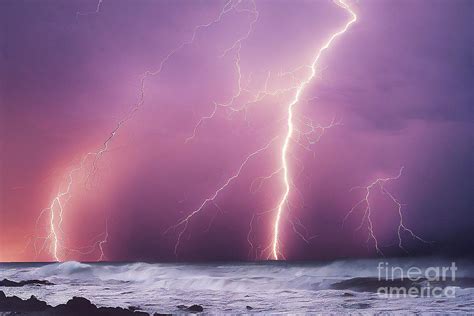 Tropical Storm With Lightning Photograph By Benny Marty Pixels