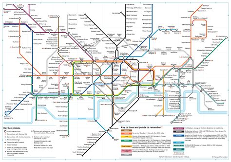 London Underground Map London Underground Tube Map London