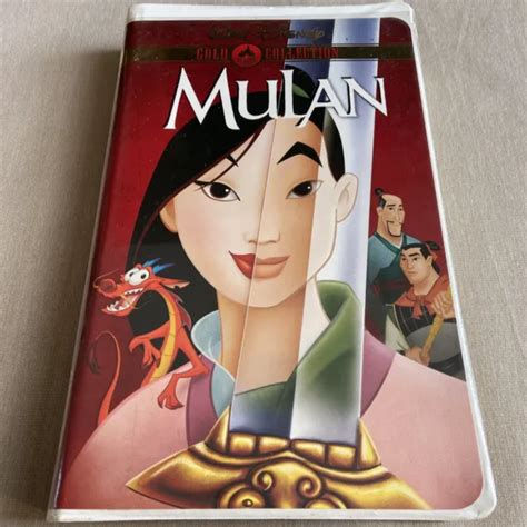 Mulan Vhs 2000 Gold Collection Edition Walt Disney Home Video Tape