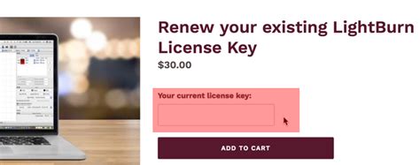 Existing License Key Lost LightBurn Software Questions OFFICIAL