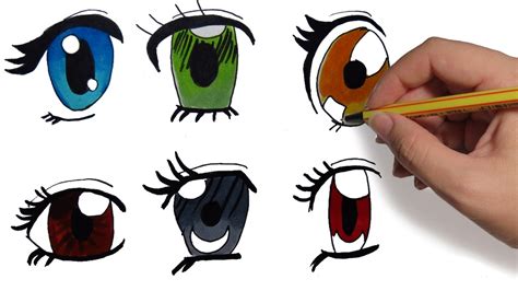Como Dibujar Ojos De Anime Paso A Paso Consejos Ojos