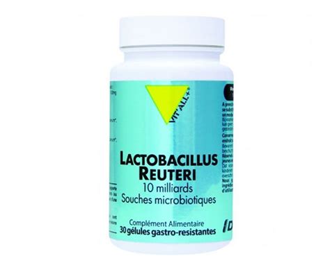 Lactobacillus Reuteri Souches Microbiotiques Vitall 30 Gélules