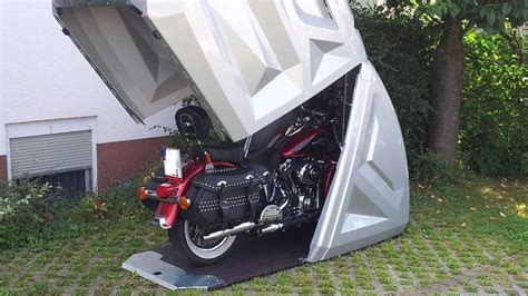 Meet Bikebox24 A Versatile Semi Portable Bike Garage