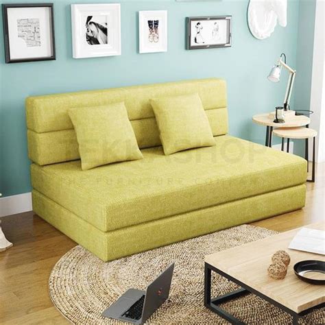 It also means that you never have for sleeping, we do put a soft foldable pad on top and more than enough space for one person to sleep. Tekkashop GDSB4326 Lazy Sofa Bed Tatami Foldable Double ...