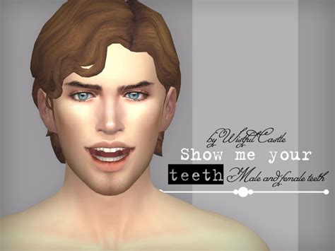 Smyt Teeth Set By Wistfulcastle At Tsr Sims 4 Updates