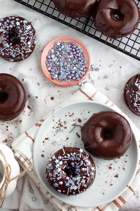 Vegan Chocolate Donuts Plantwell