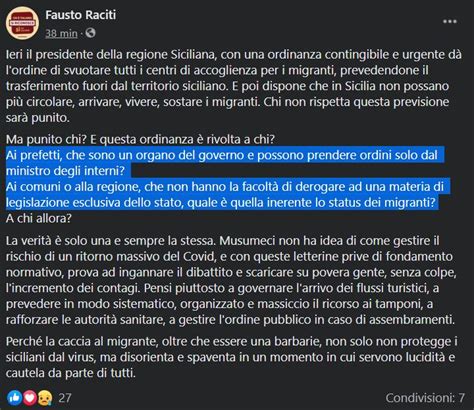 Migranti, il tar della sicilia sospende l'ordinanza di musumeci sullo sgombero dei centri di accoglienza pubblicato il 27 agosto 2020 ultima. «L'ordinanza di Musumeci sui migranti via entro 24 ore ...