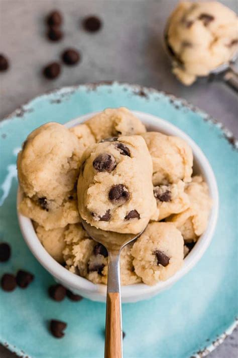 Edible Cookie Dough Recipe Gluten Free Healthy Fitness Meals