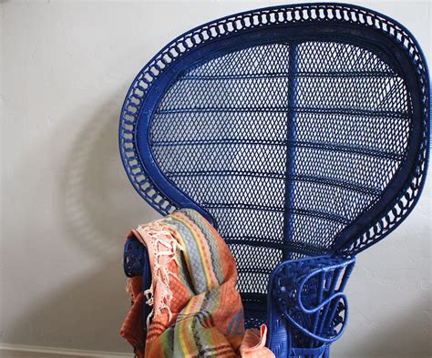 Blue Peacock Chair 016 