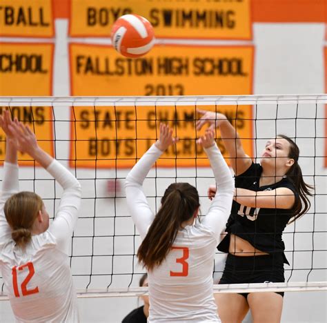 Patterson Mill Girls Volleyball Survives Fallston Rally Outlasts