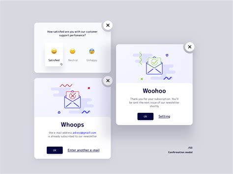Confirmation Modal By Sergey On Dribbble