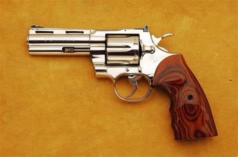 Colt Model Python Caliber 357 Magnum Ctg 4 Inch Barrel