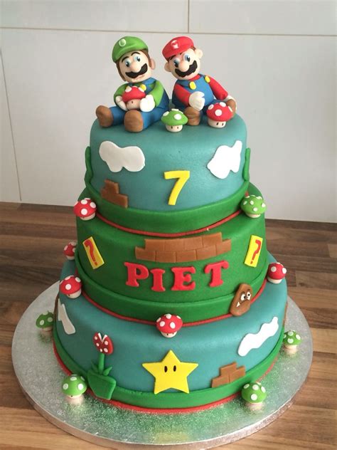 Super Mario Cake Torte Compleanno