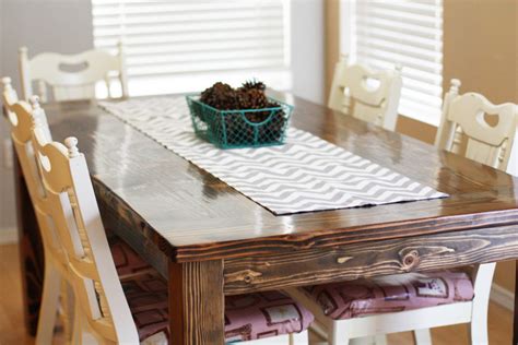 A dining room table of this design is hard to get below $400 and that would still be a steal. Easy DIY Table Runner Tutorial - Sew Much Ado
