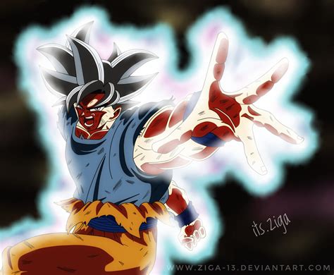 Ultra Instinct Goku Migatte No Gokui Goku By Ziga 13 On Deviantart