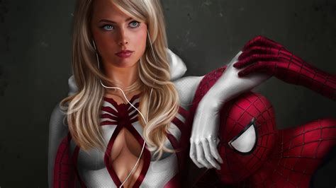 Top Spider Man Into The Spider Verse Gwen Stacy Wallpaper Hd Thejungledrummer Com