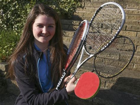 Huddersfields Newest National Badminton Champion Hannah Boden Aiming