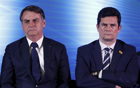 Bolsonaro E Moro Se Reúnem Após Divulgação De Mensagens Gp1