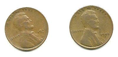 Old pennies worth money 1946. 2 Old US Wheat Pennies ~ 1946 S and 1945 D ~ US Coins penny, cent, 1 by EstateArcheology on Etsy ...
