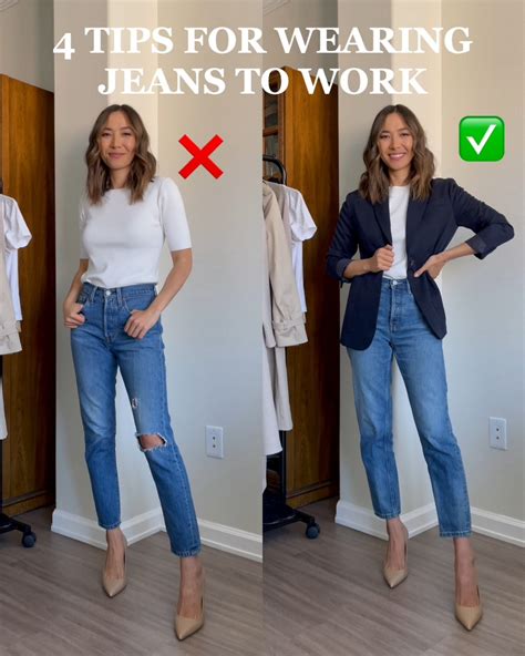 4 Tips For Wearing Jeans To Work Video Life With Jazz