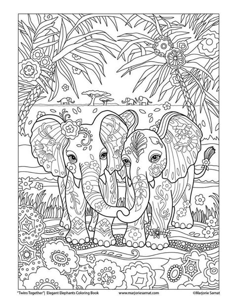 Ausmalbild zentangel ethnischer elefant ausmalbilder kostenlos. Ausmalbilder Tiere Erwachsene Elefant
