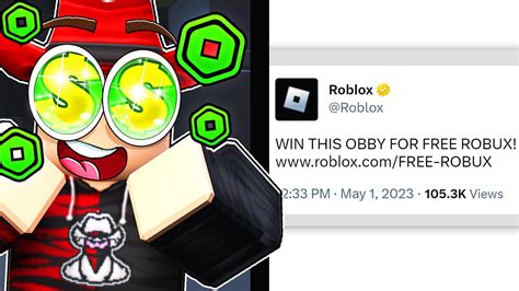 This Roblox Obby Gives You Robux Youtube