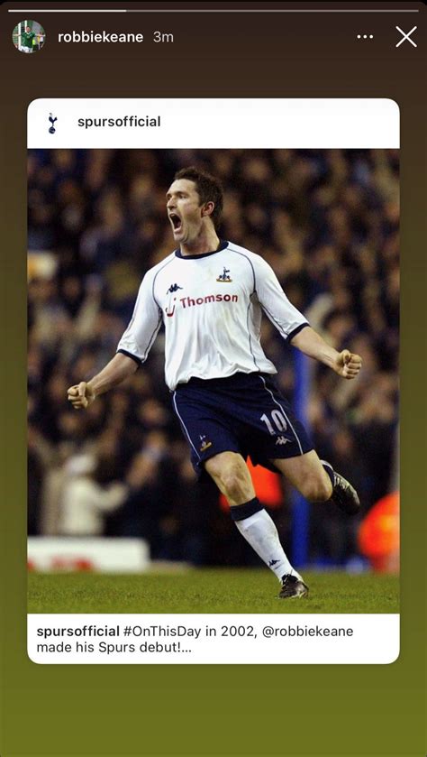 Robbie Keane Celebrates The 19th Anniversary Of Tottenham Hotspur Debut