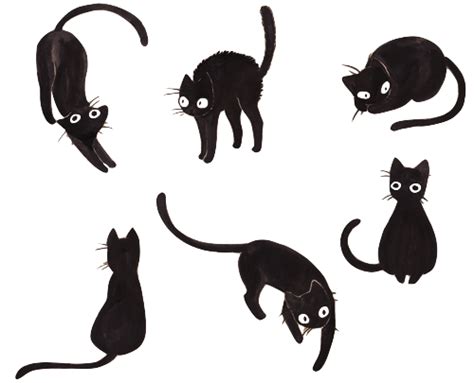 Cat Cute Kawaii Black Cat Neko Missmoonbunny