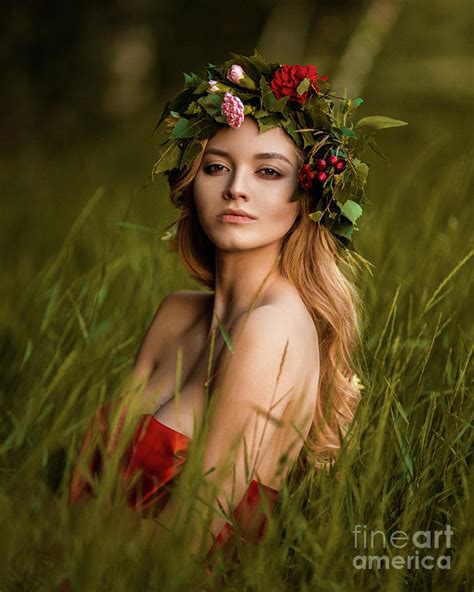Forest Nude Nymph Photograph By Shebanov Alexandr Pixels