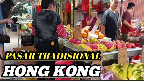 Pasar Tradisional Hong Kong Di Causeway Bay Sangat Kecil Youtube